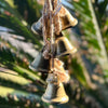 Witches Protection Bells ~ Moon and Key Hanger