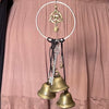 Witches Protection Bells ~ Pentagon Star and Triquetra Hanger