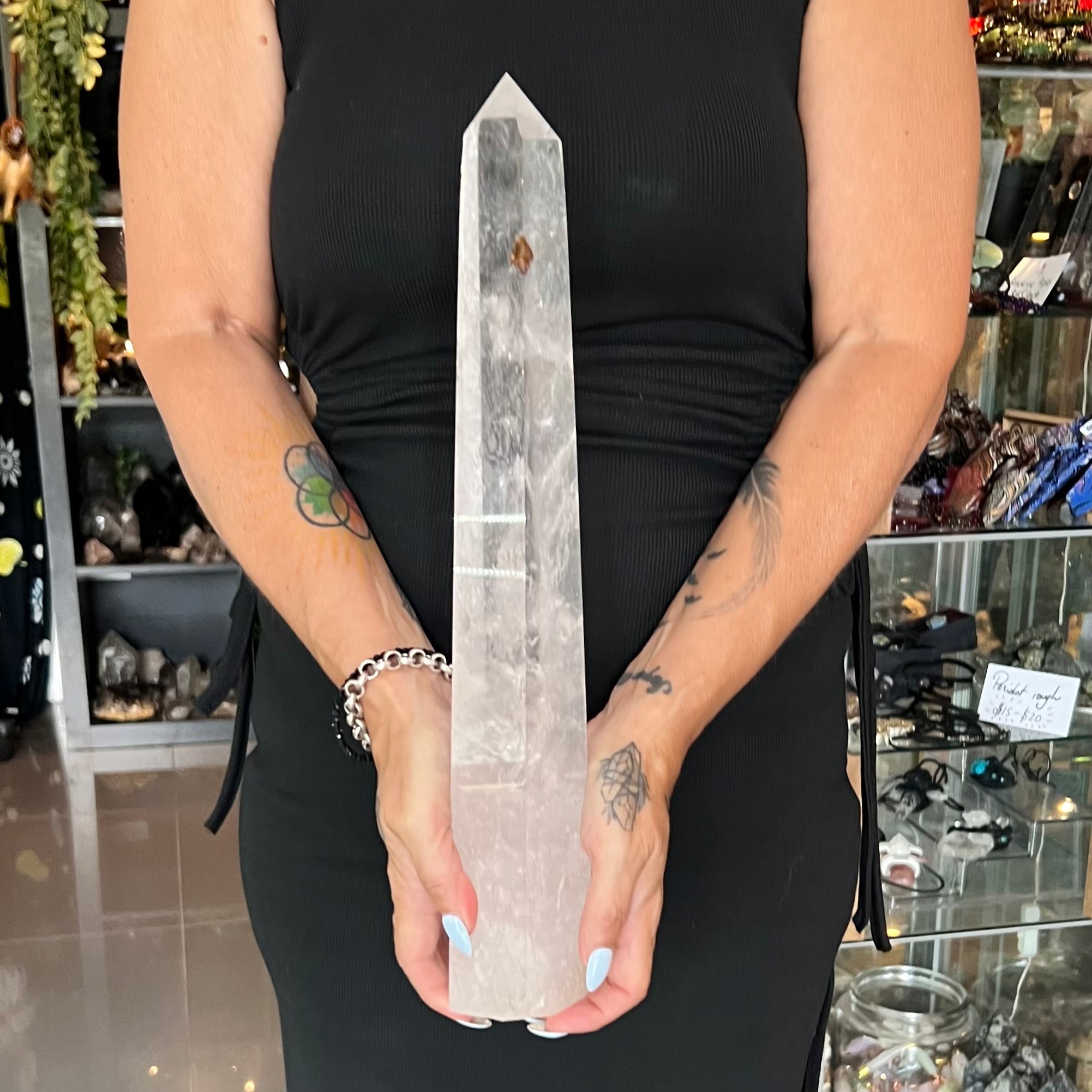 Clear Quartz Tower