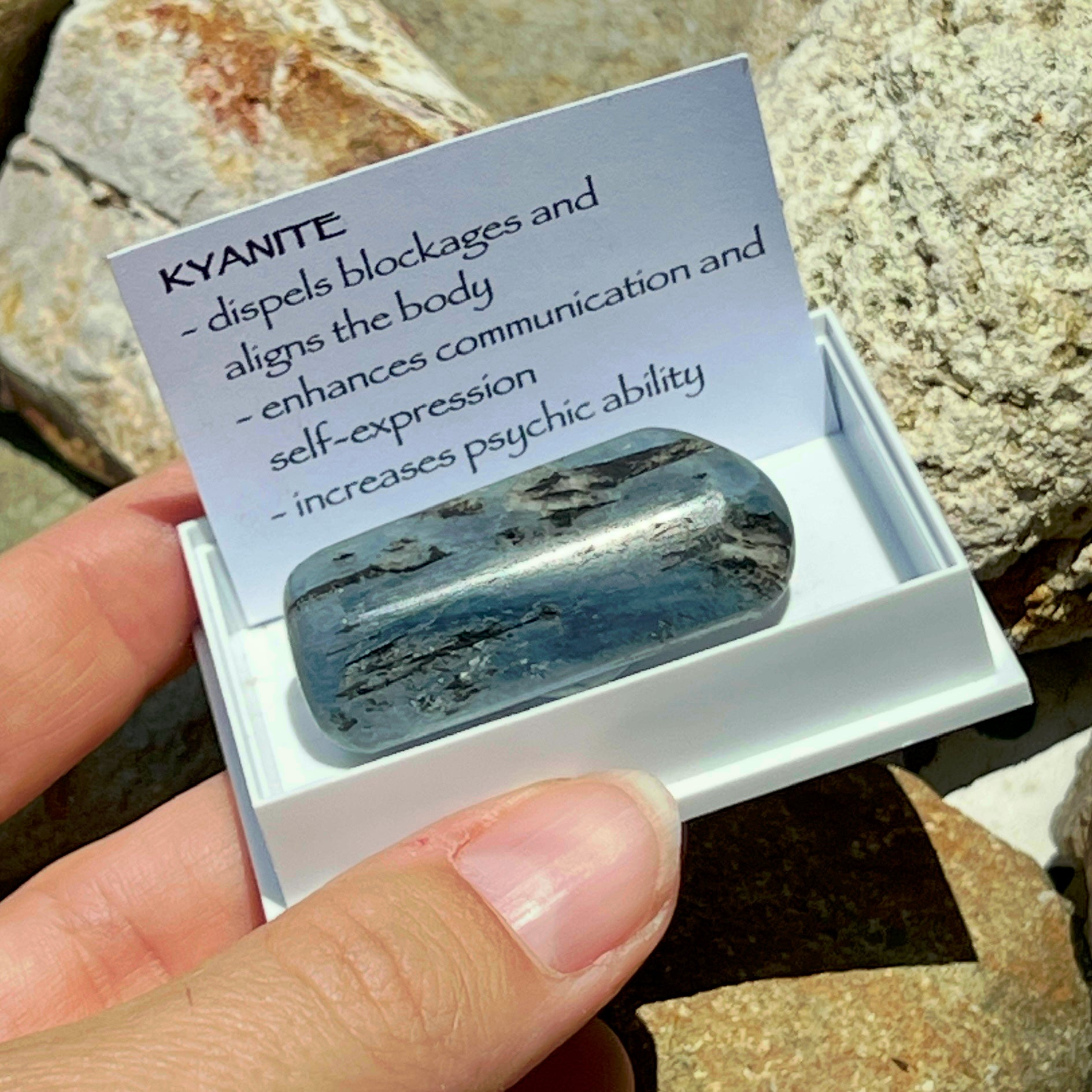 Kyanite  ~ Specialty Boxed Crystal
