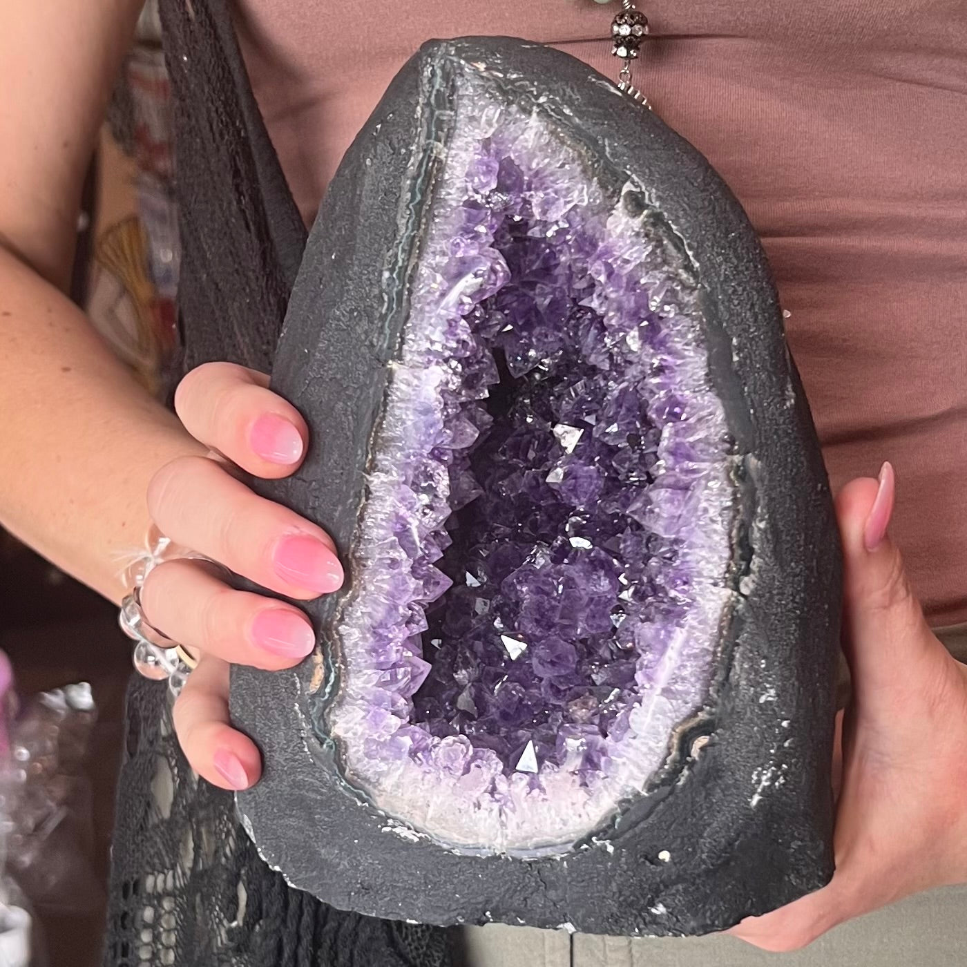 Amethyst Geode Cave