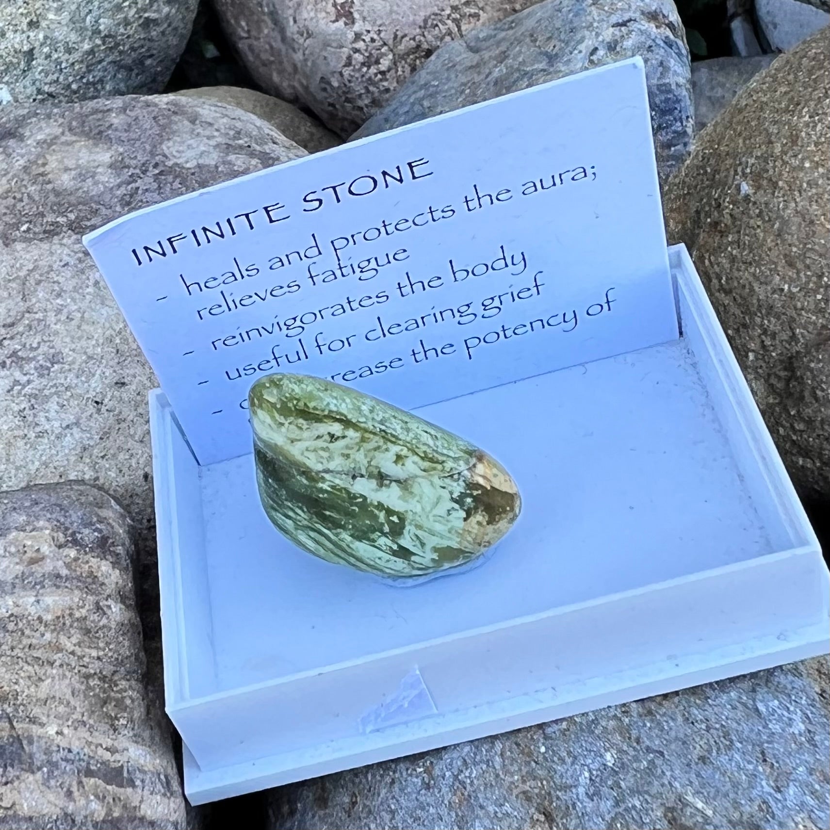 Infinite Stone ~ Specialty Boxed Crystal
