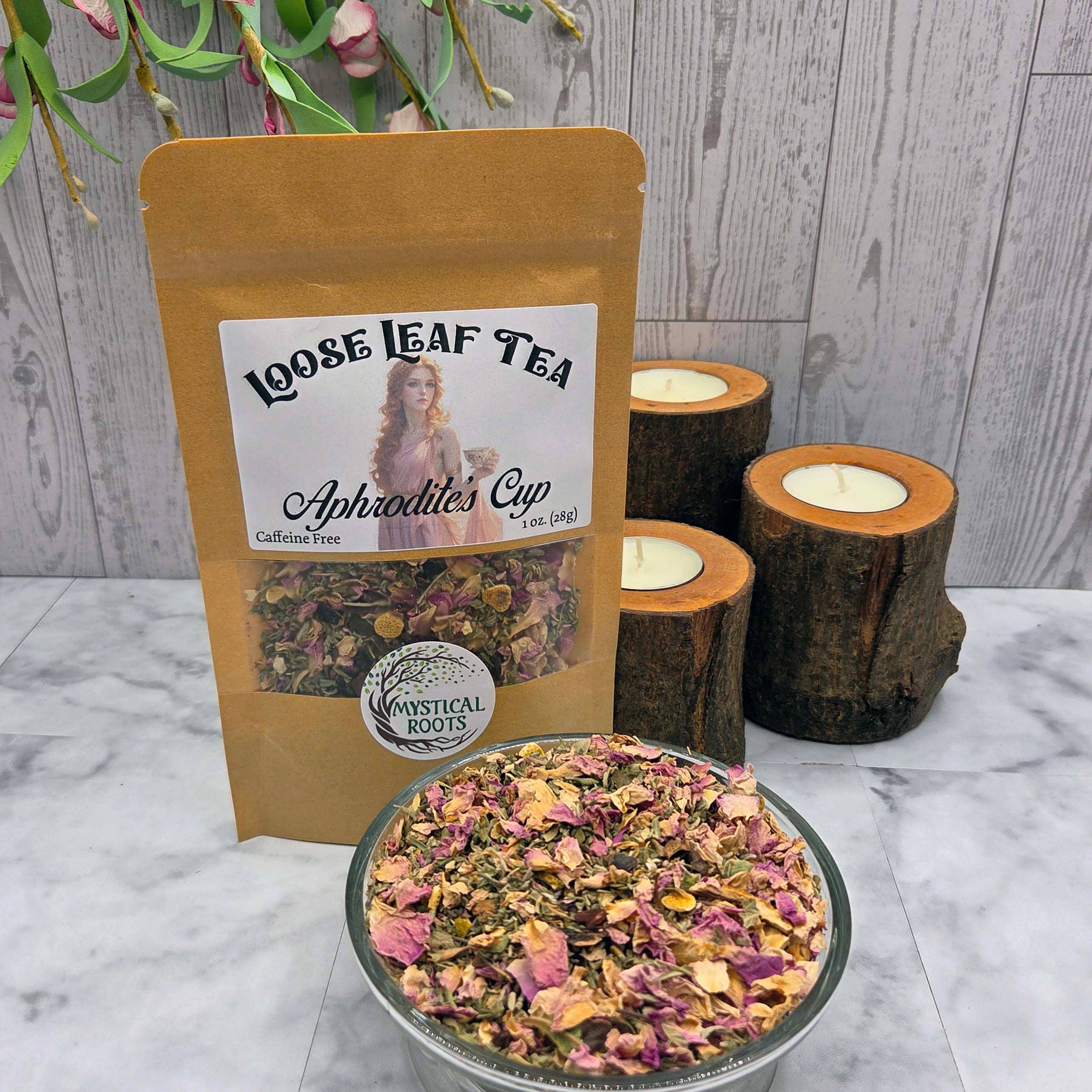 Aphrodite’s Cup – Sensual Herbal Tea for Love - Loose