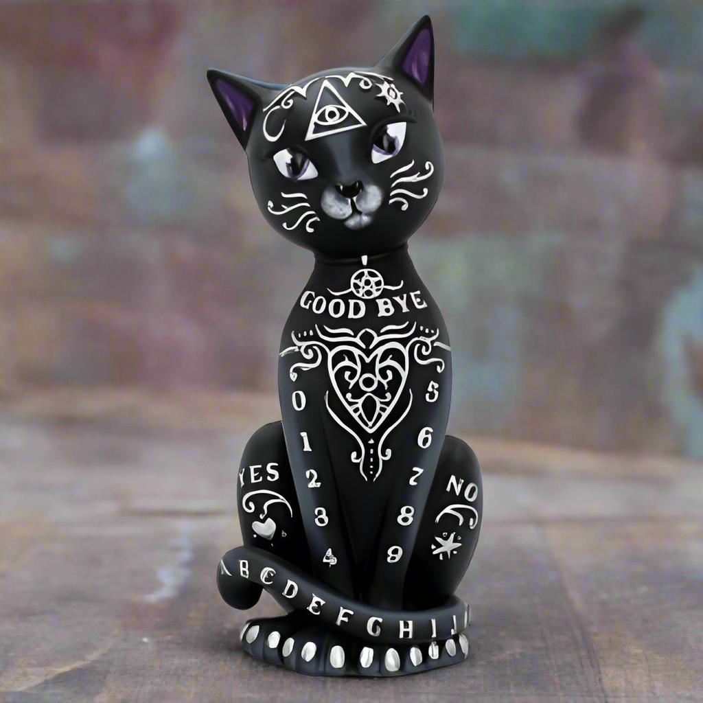 Mystic Ouija Spirit Board Familiar ~ Witchy Cat