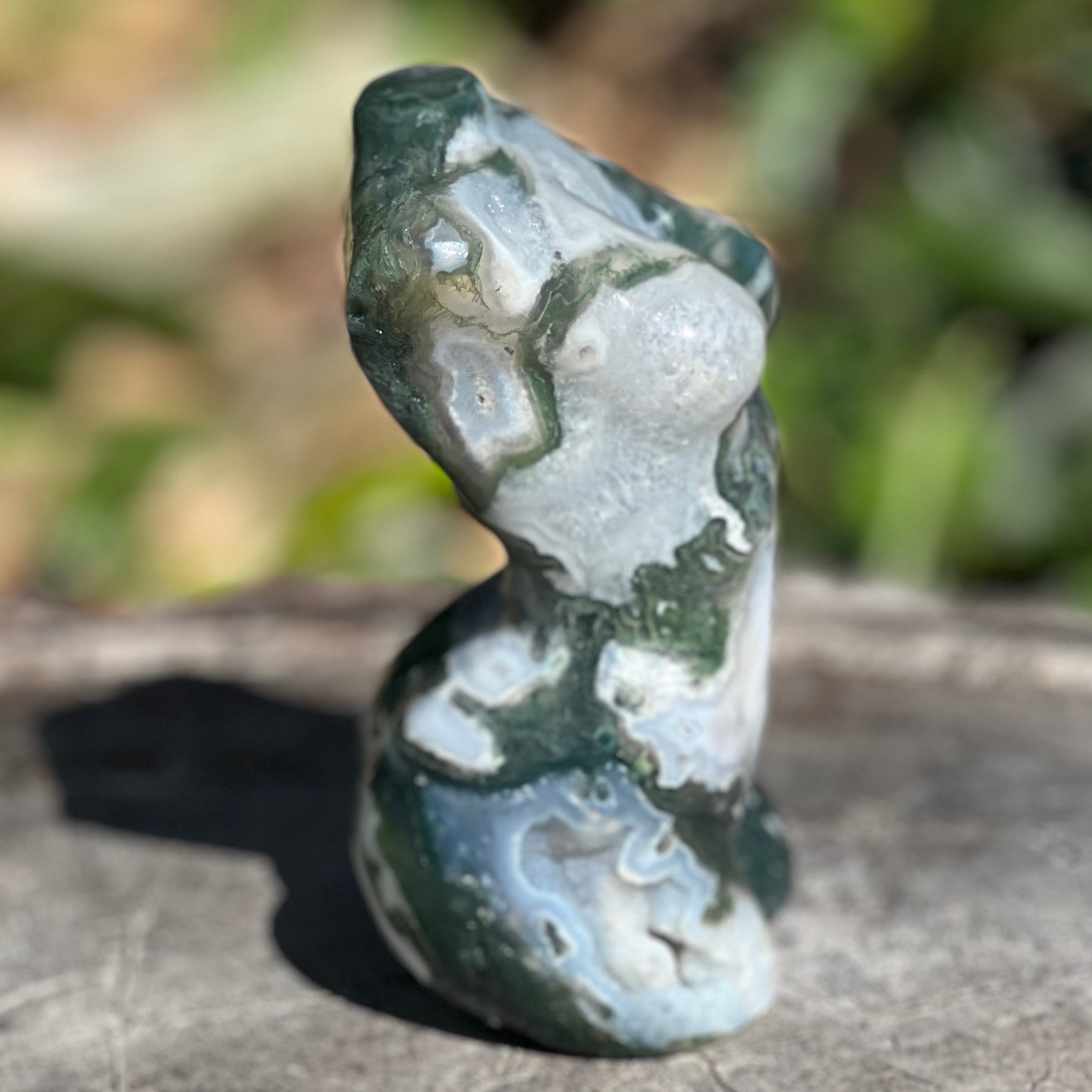 Moss Agate ~ Gaia Goddess ~ Mother Earth (3)