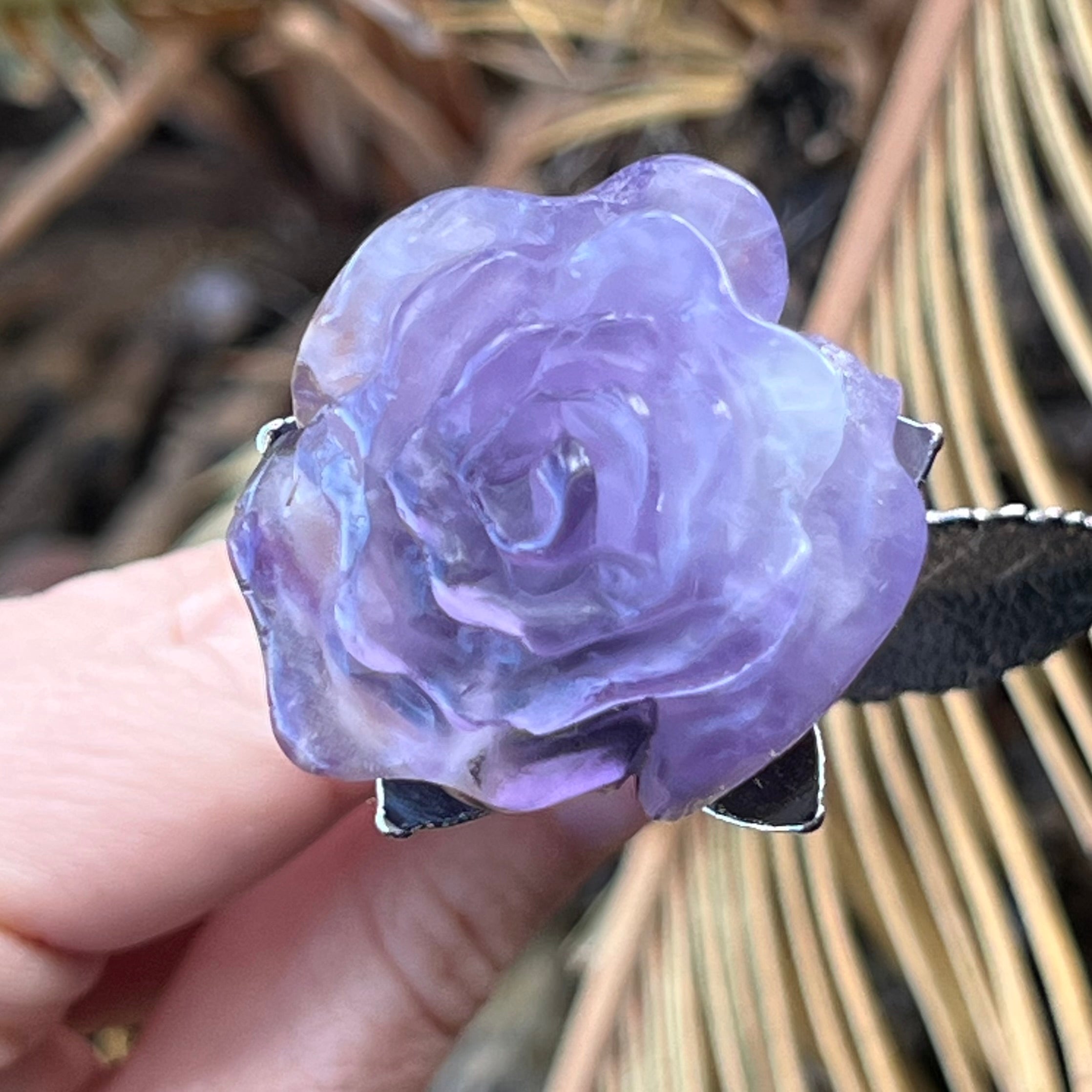 Amethyst Everlasting Rose