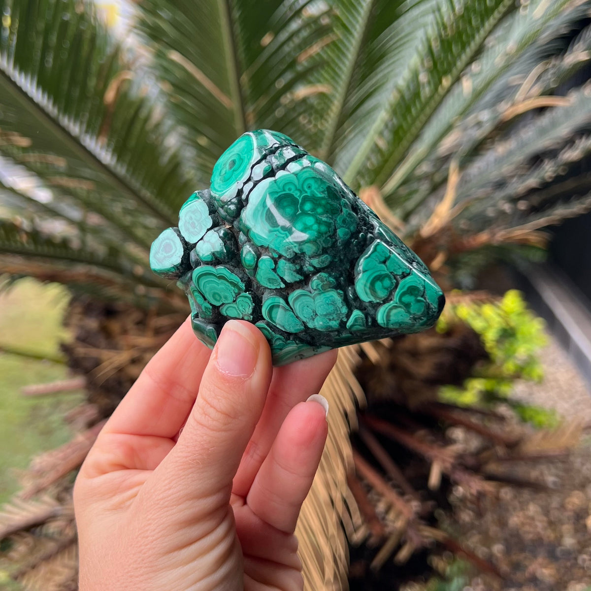 Funky Malachite Piece