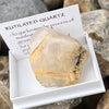 Rutilated Quartz ~ Specialty Boxed Crystal