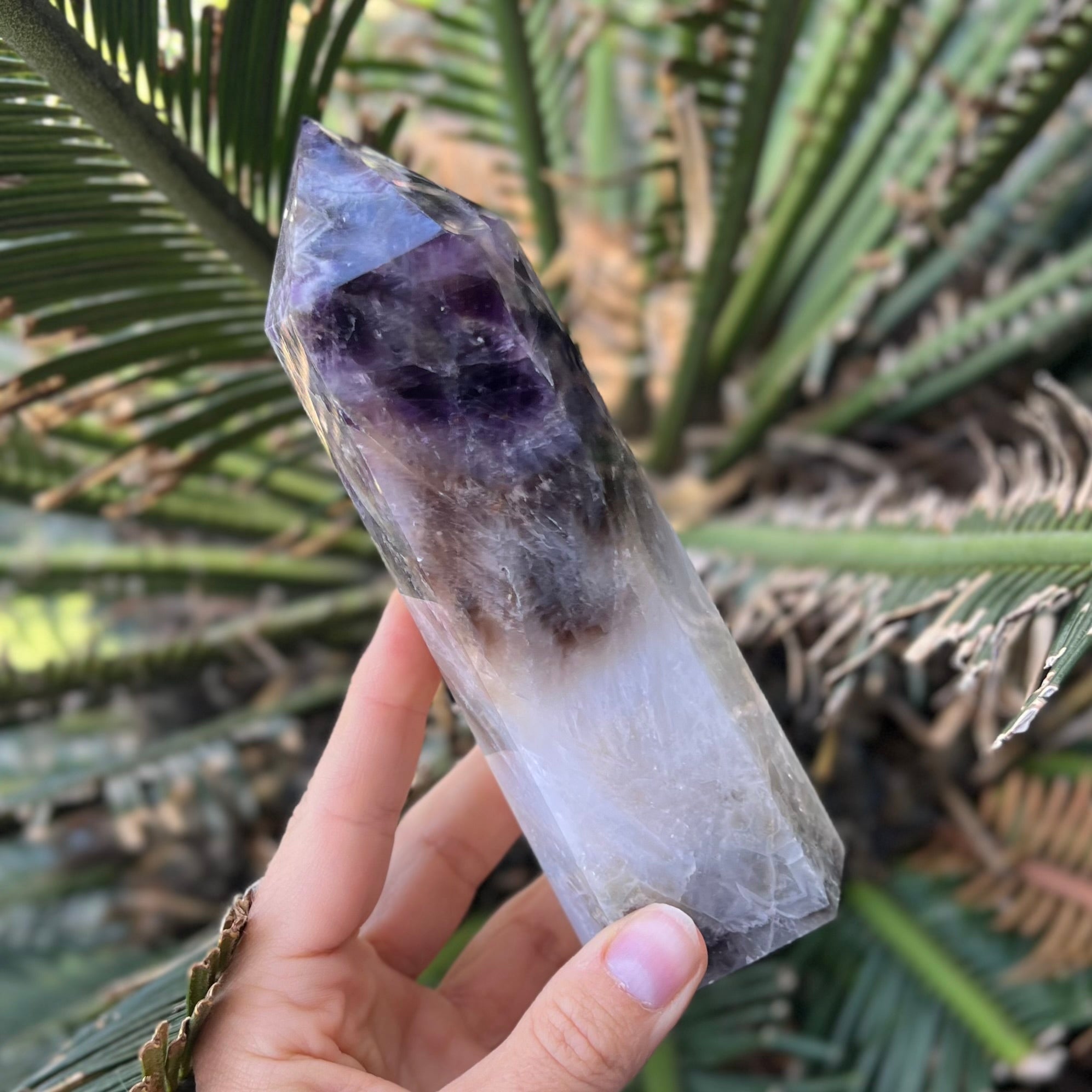 Chevron Amethyst Tower