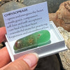 Chrysoprase ~ Specialty Boxed Crystal