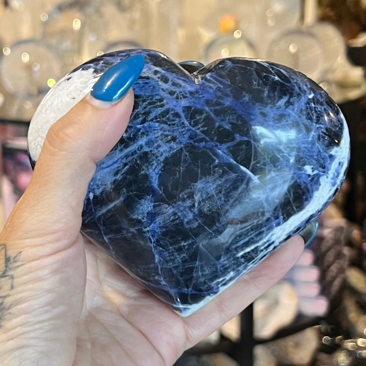 Self Expression Heart ~ Sodalite