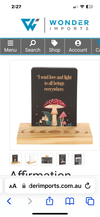 Wild Mushroom Affirmation Cards