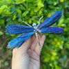 Dragon Fly ~ Blue Kyanite Electroplate