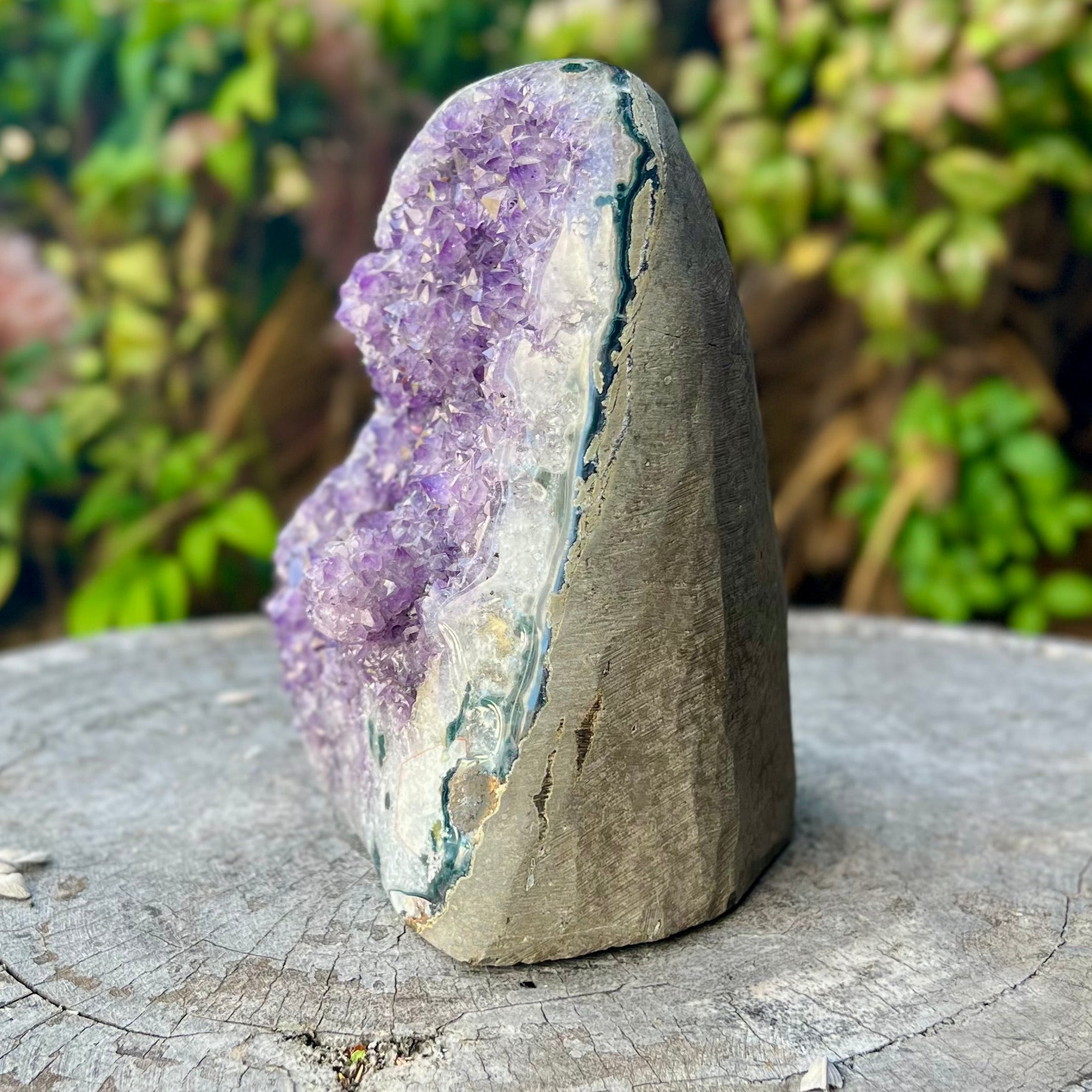 Raw Standing Amethyst Cluster