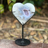 Agate Heart Carving