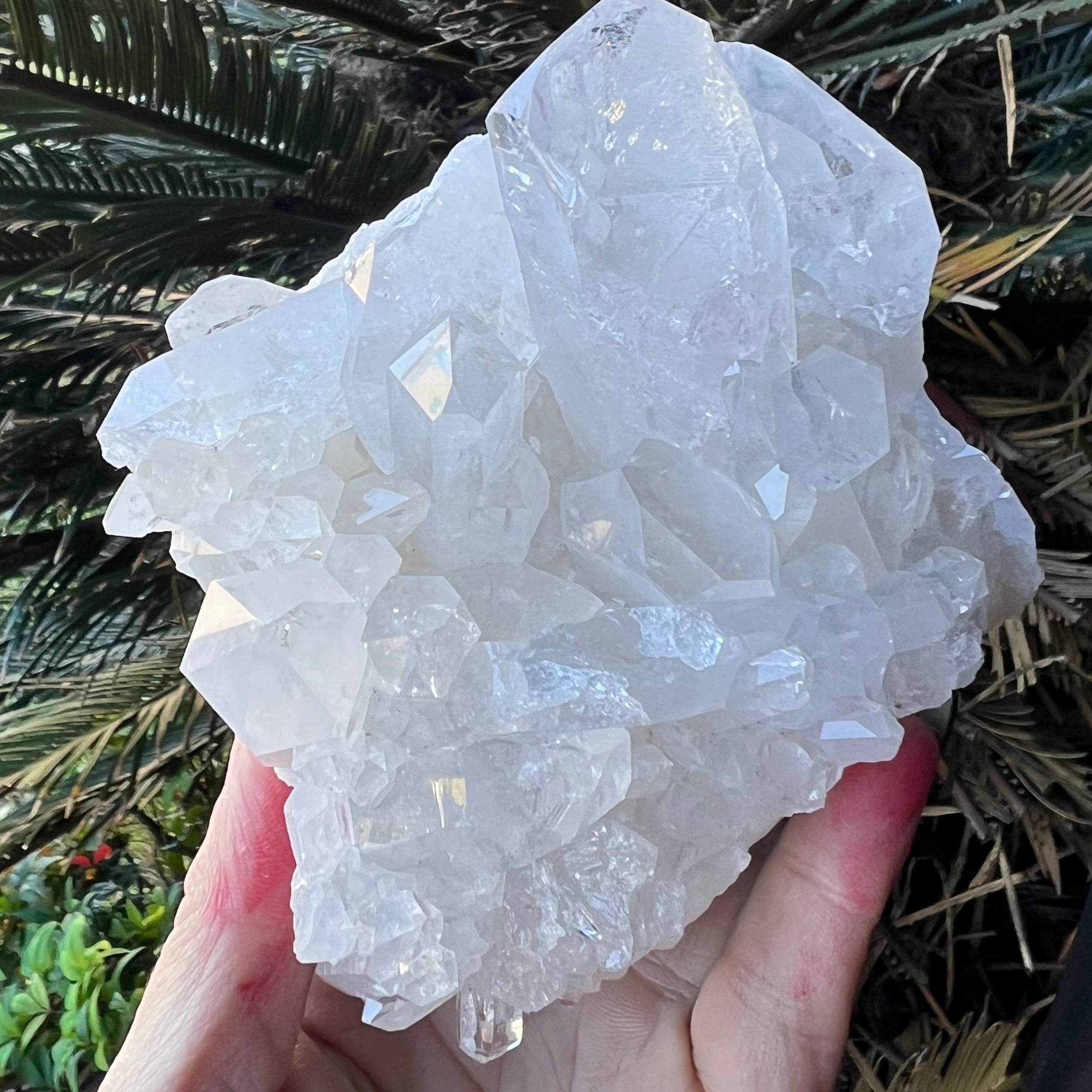 Clear Quartz Natural Raw Cluster
