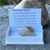 Witches Finger Tumble ~ Specialty Boxed Crystal