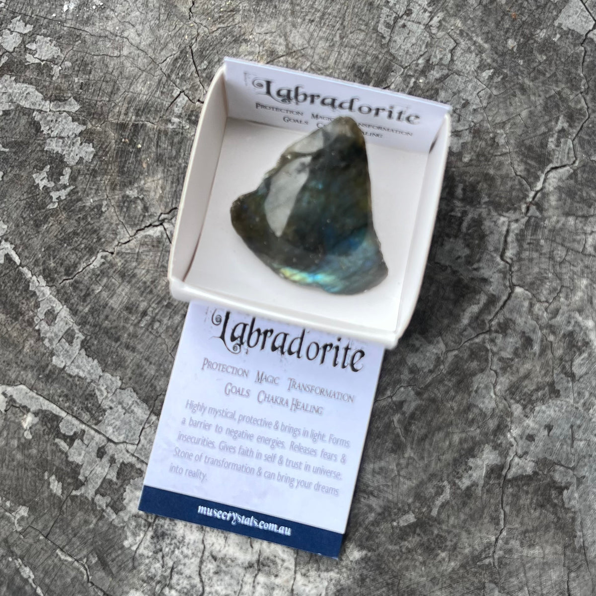 Labradorite ~ Specialty Boxed Crystal