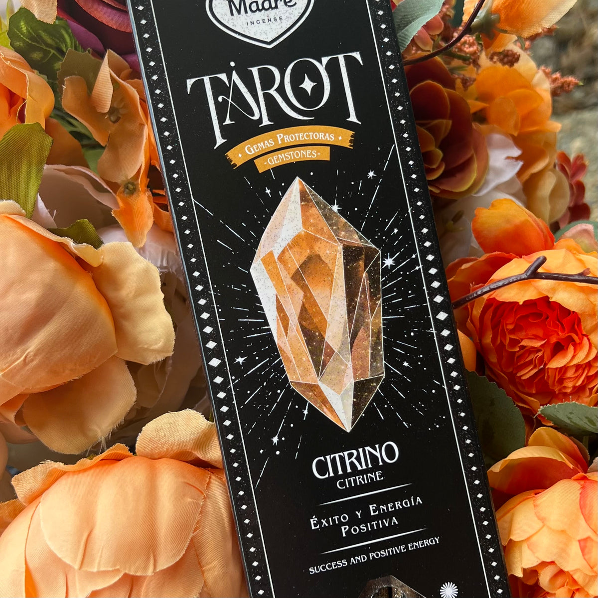 Crystal Tarot Incense ~ Citrine ~ Success and Positive Energy