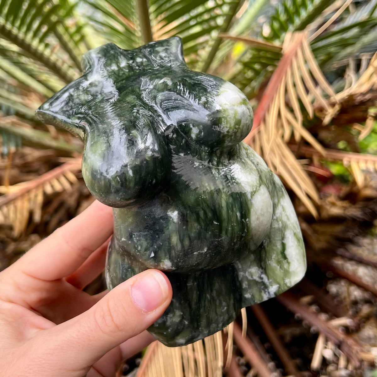 Jade Goddess ~ Lady Body Carving
