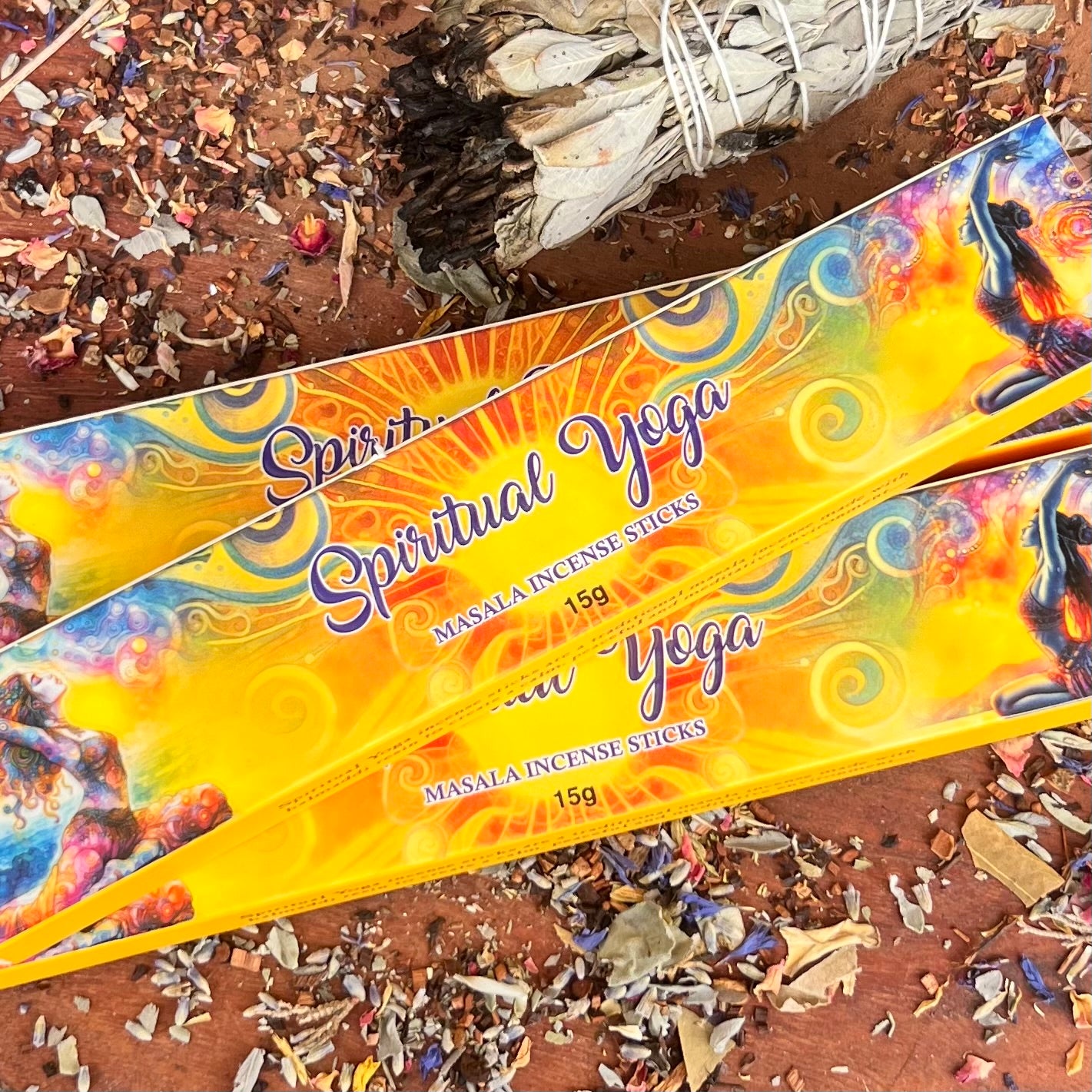 Spiritual Yoga Incense ~ 12 Sticks