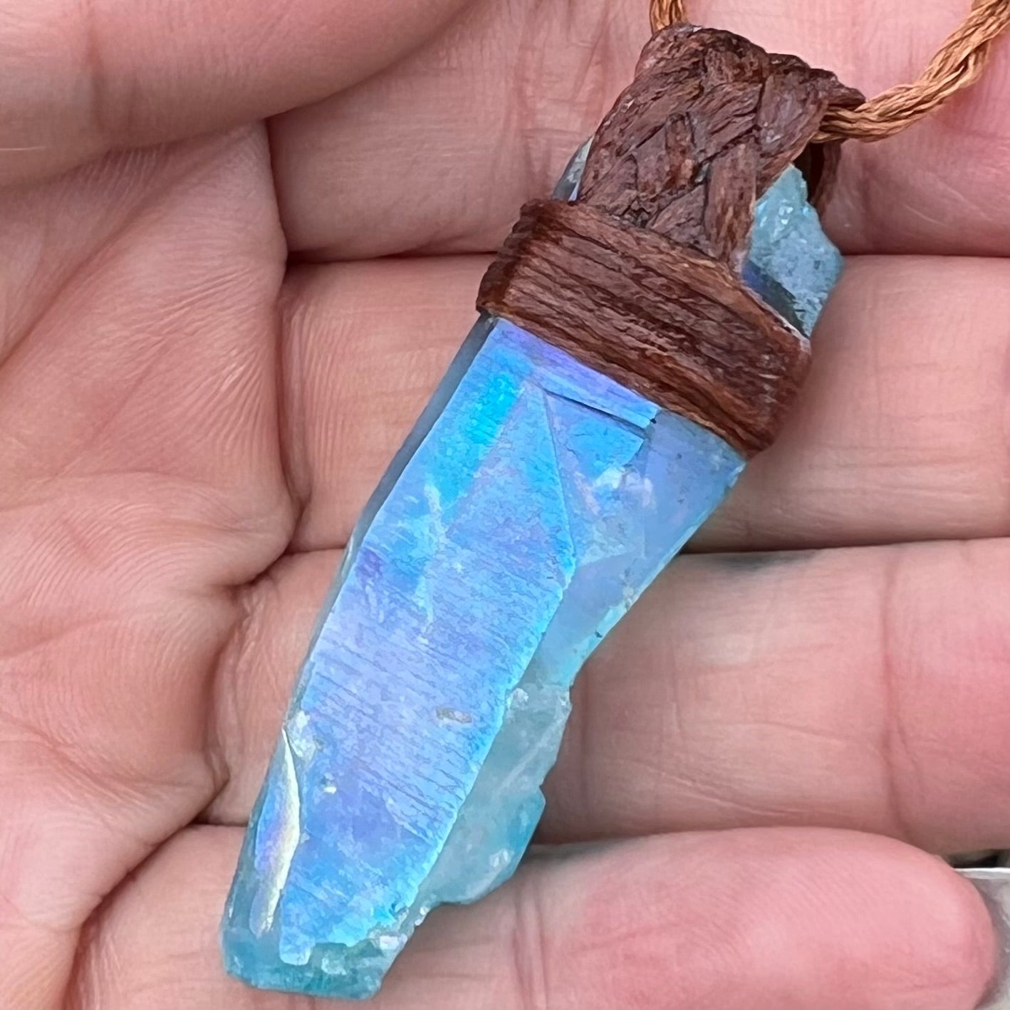 Muse Medicine ~ Blue Aqua Aura Calming ~ Talisman