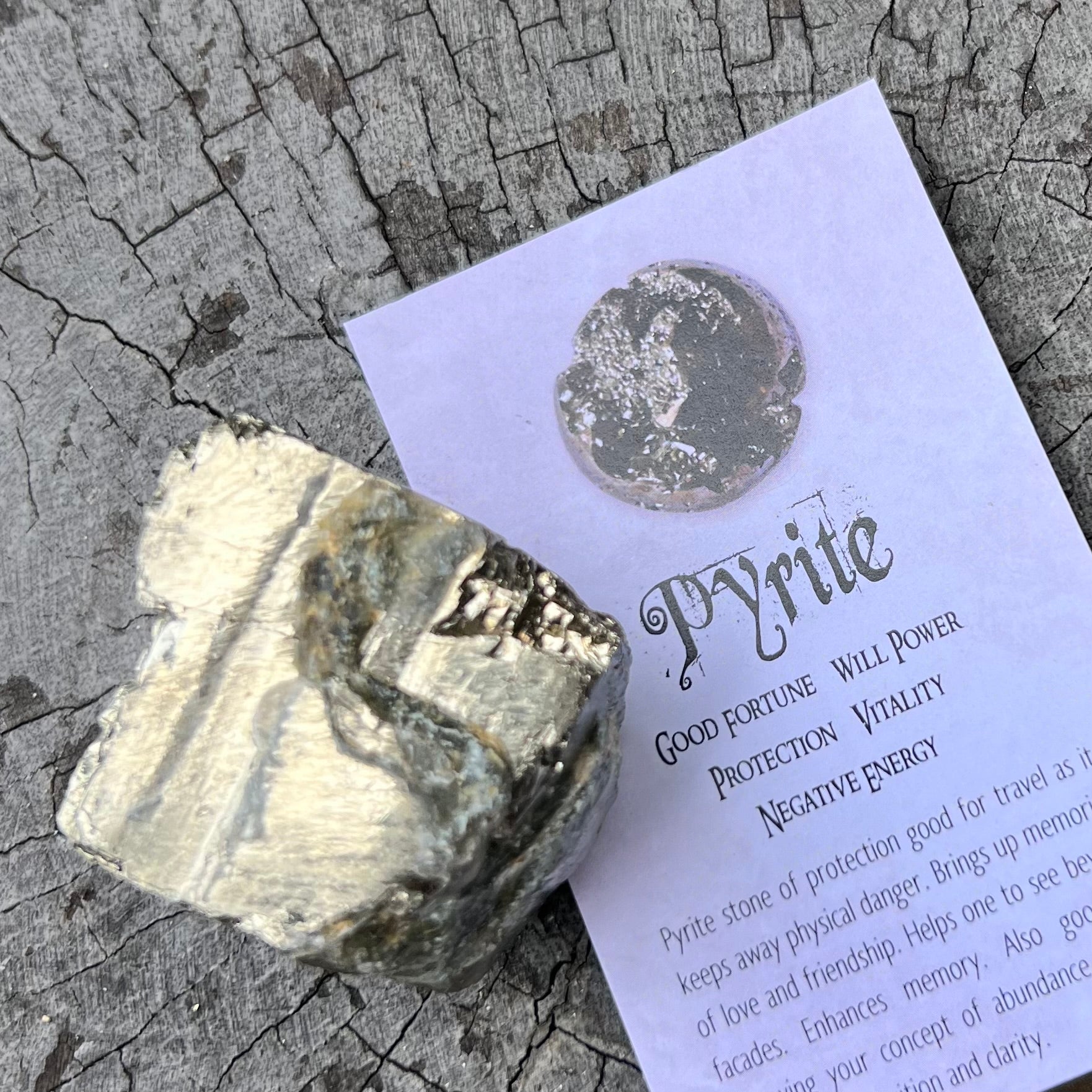 Pyrite Prosperity & Abundance Cube (6)