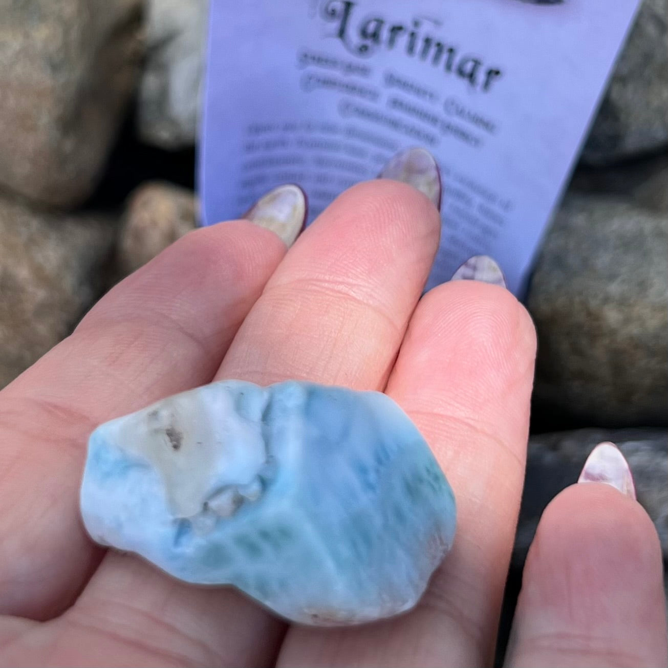 Larimar ~ Specialty Boxed Crystal