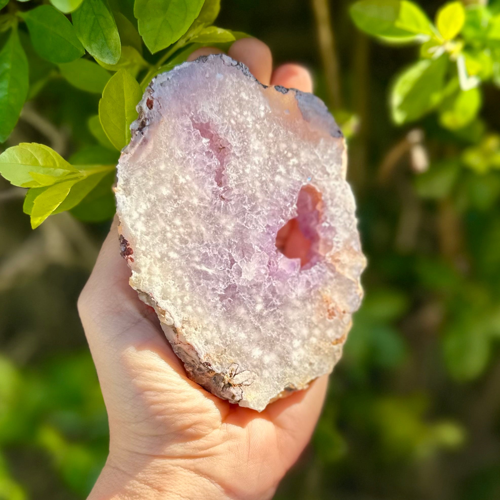 Pink and Purple Amethyst Slab