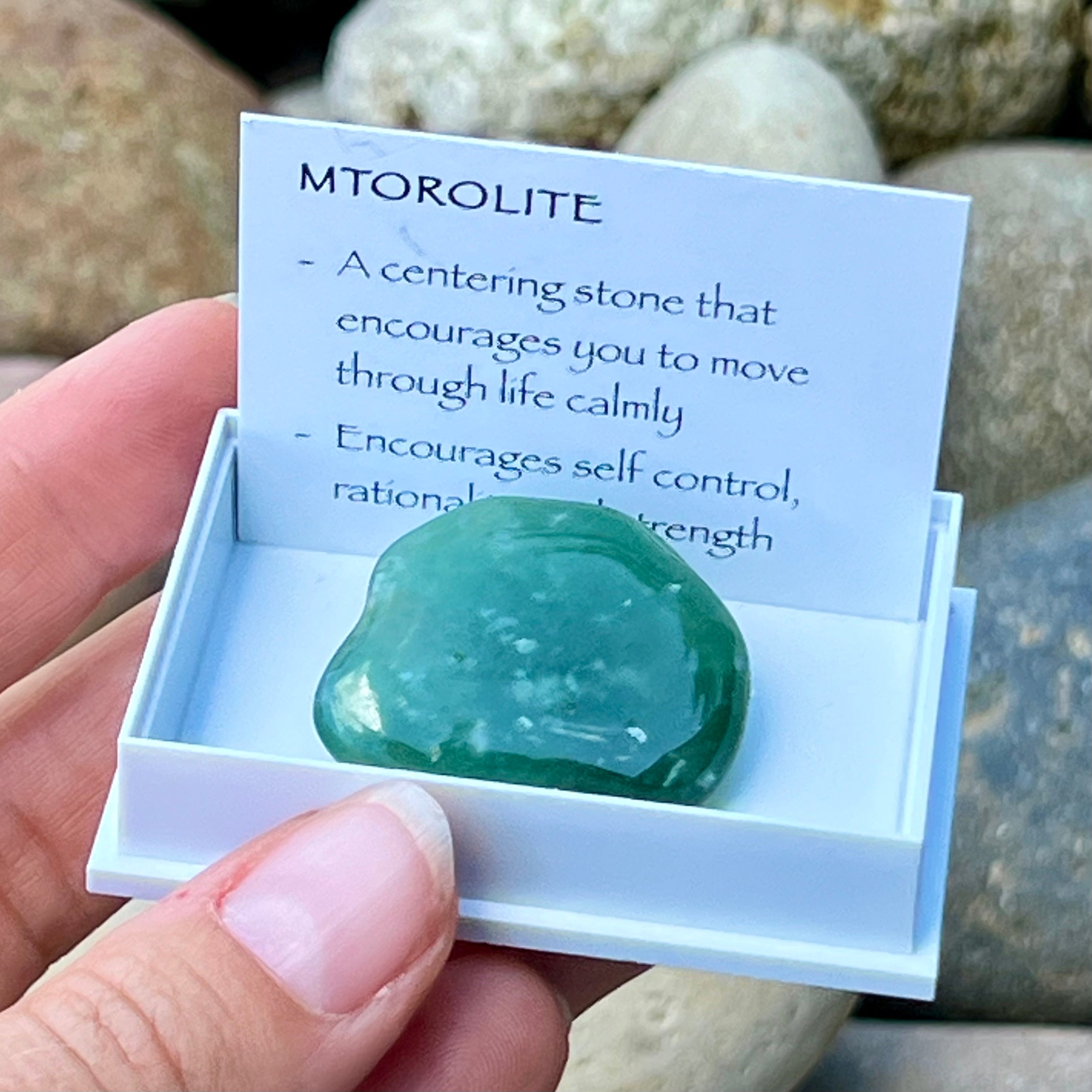 Mtorolite ~ Specialty Boxed Crystal