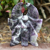 Amethyst Goddess Angel Carving