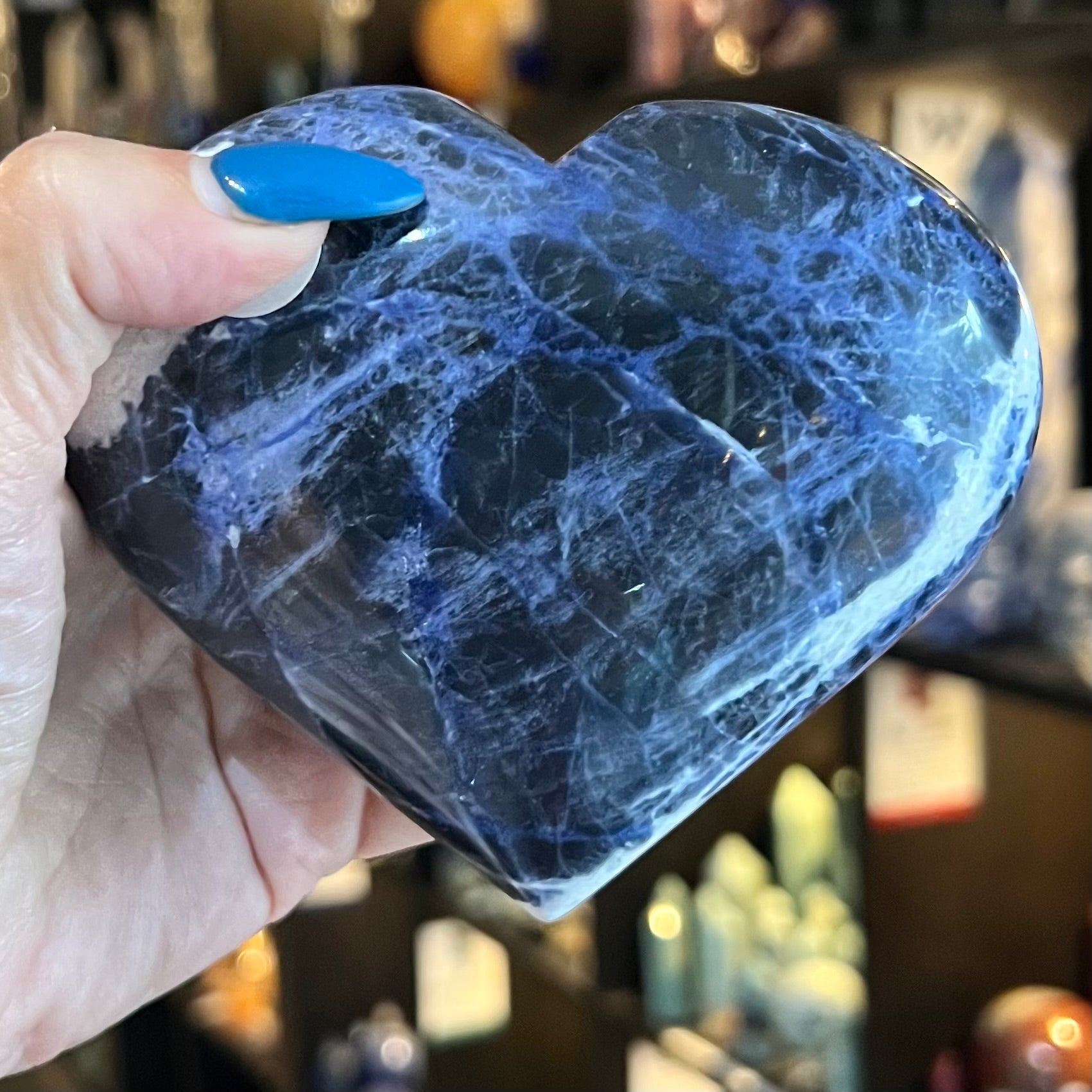 Self Expression Heart ~ Sodalite