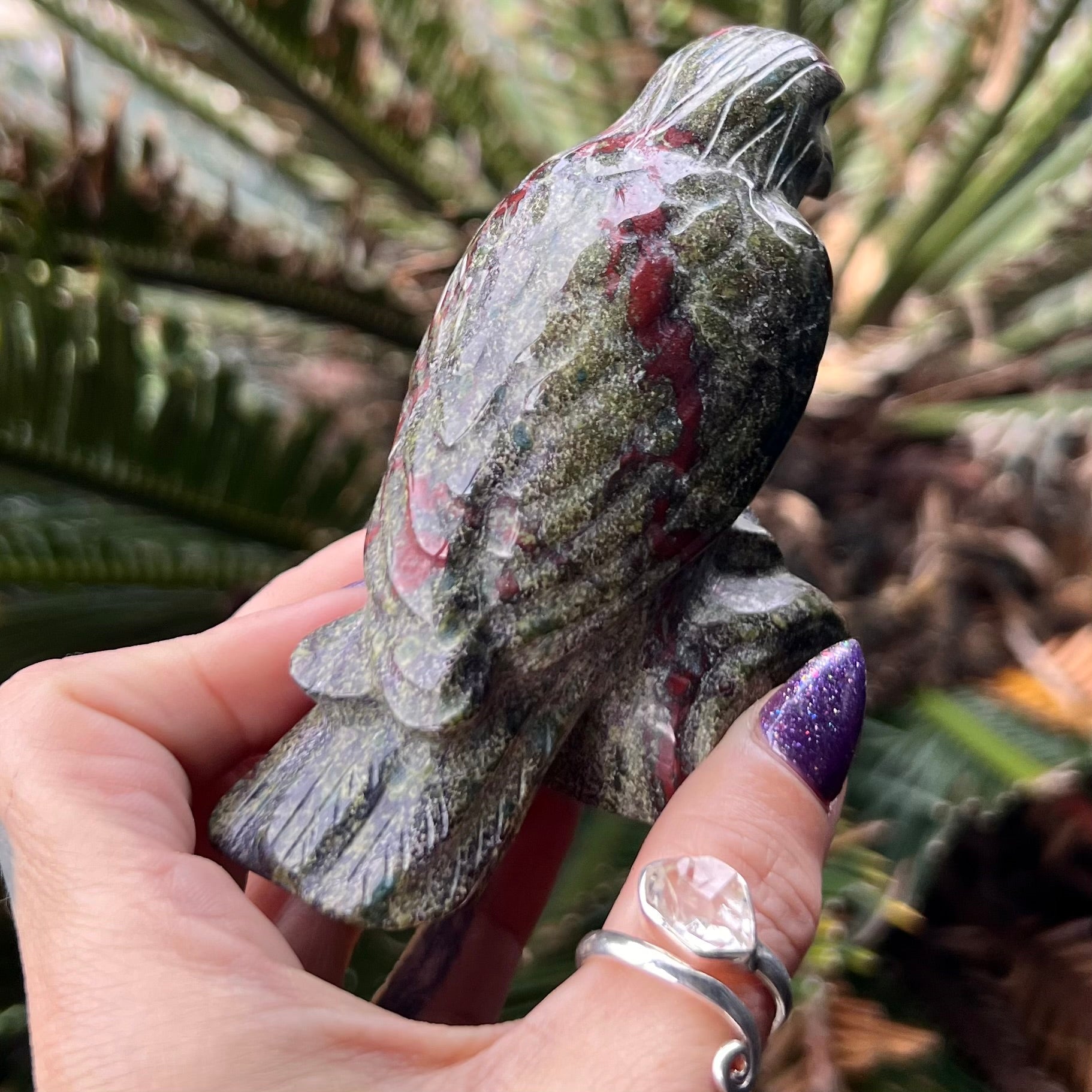 Raven Carving ~ Dragonsblood