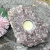 Amethyst Tea Light Candle Holder