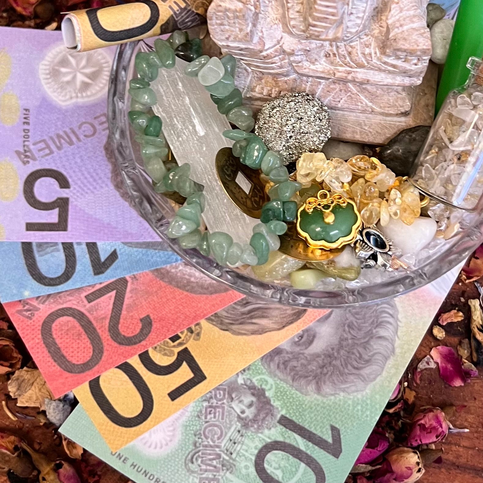 Prosperity Altar Kit with Bowl ~ Muse Alchemy