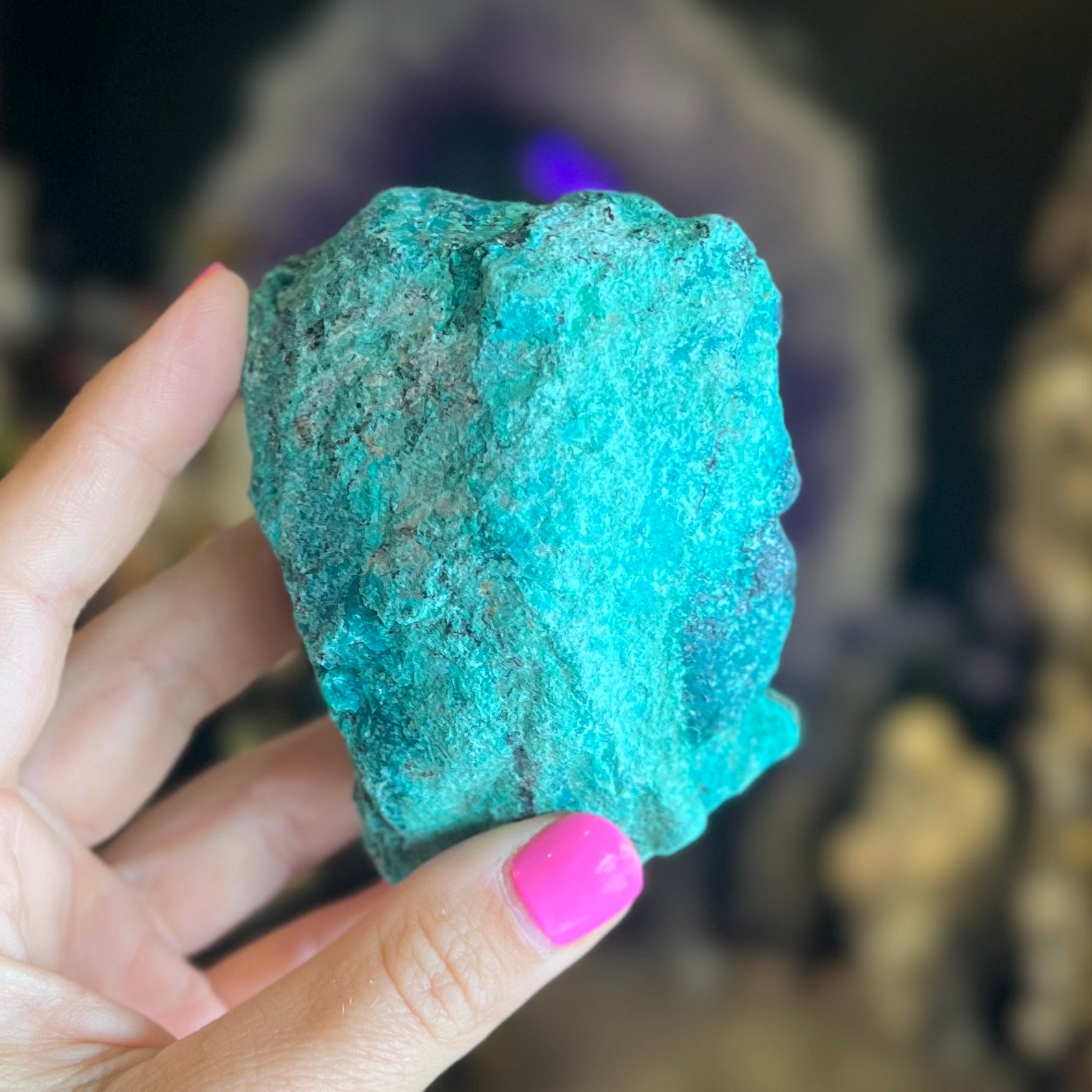 Raw Chrysocolla Specimen ~ 2