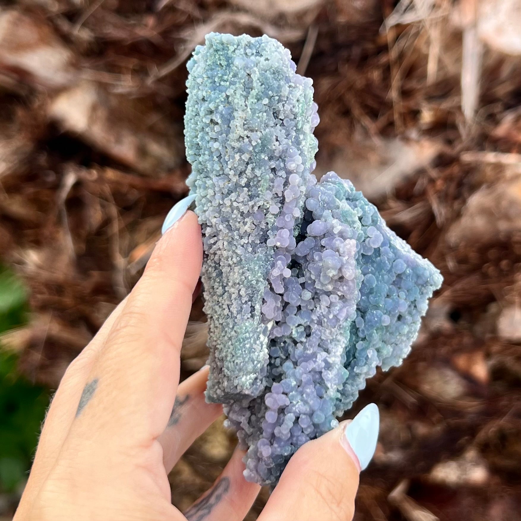 Grape Agate Specimen