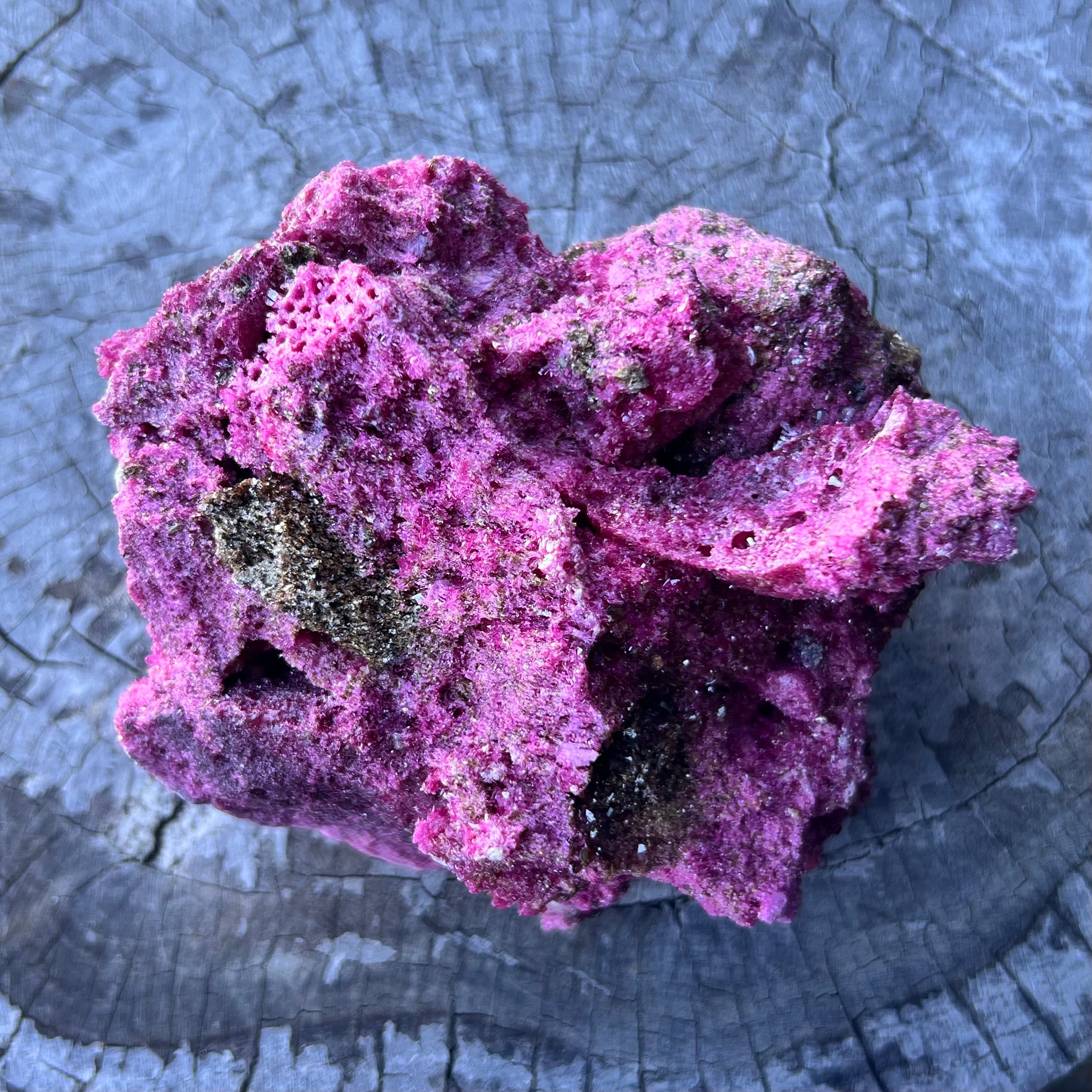 Glorious Ruby with Pyrite Specimen