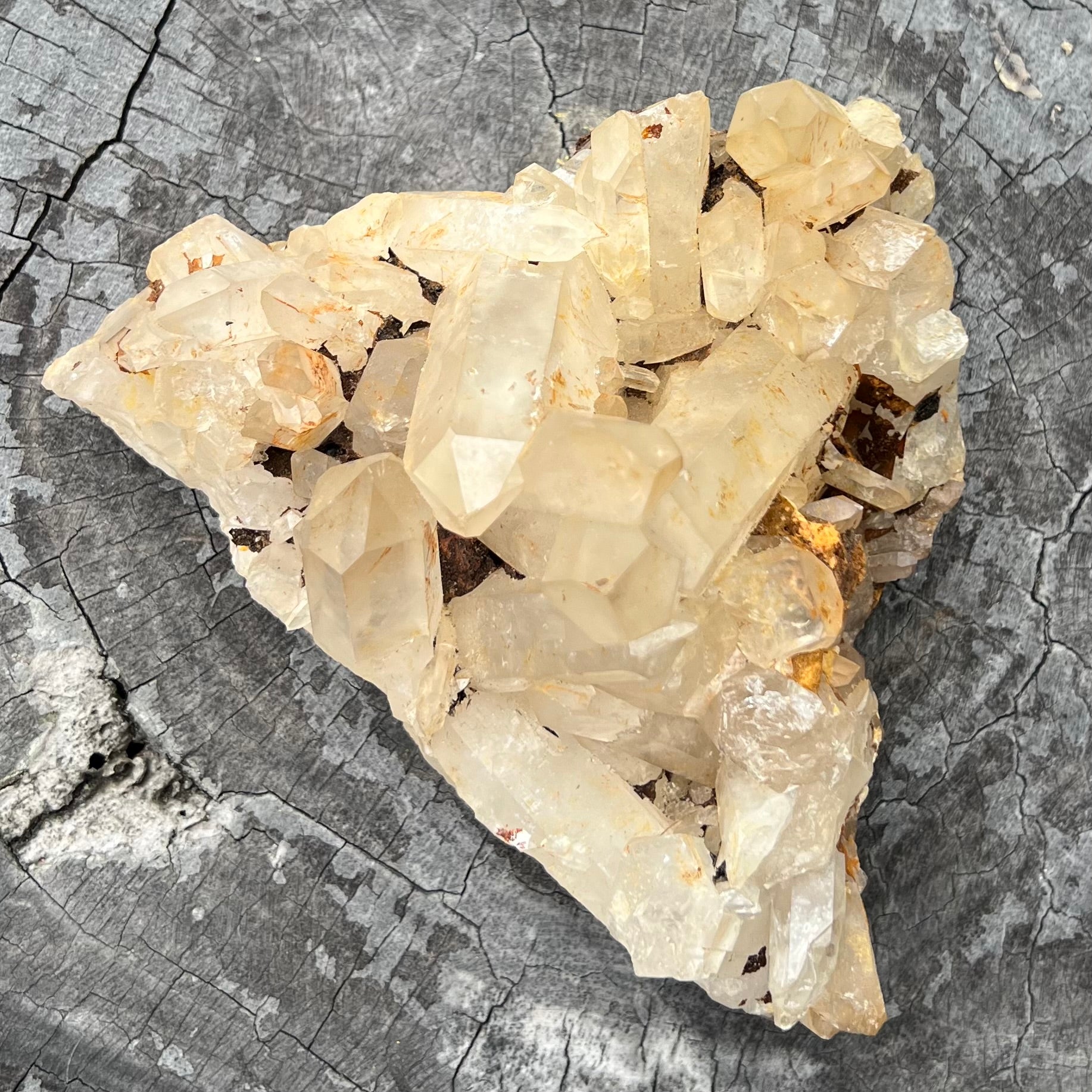 Clear Quartz Cluster