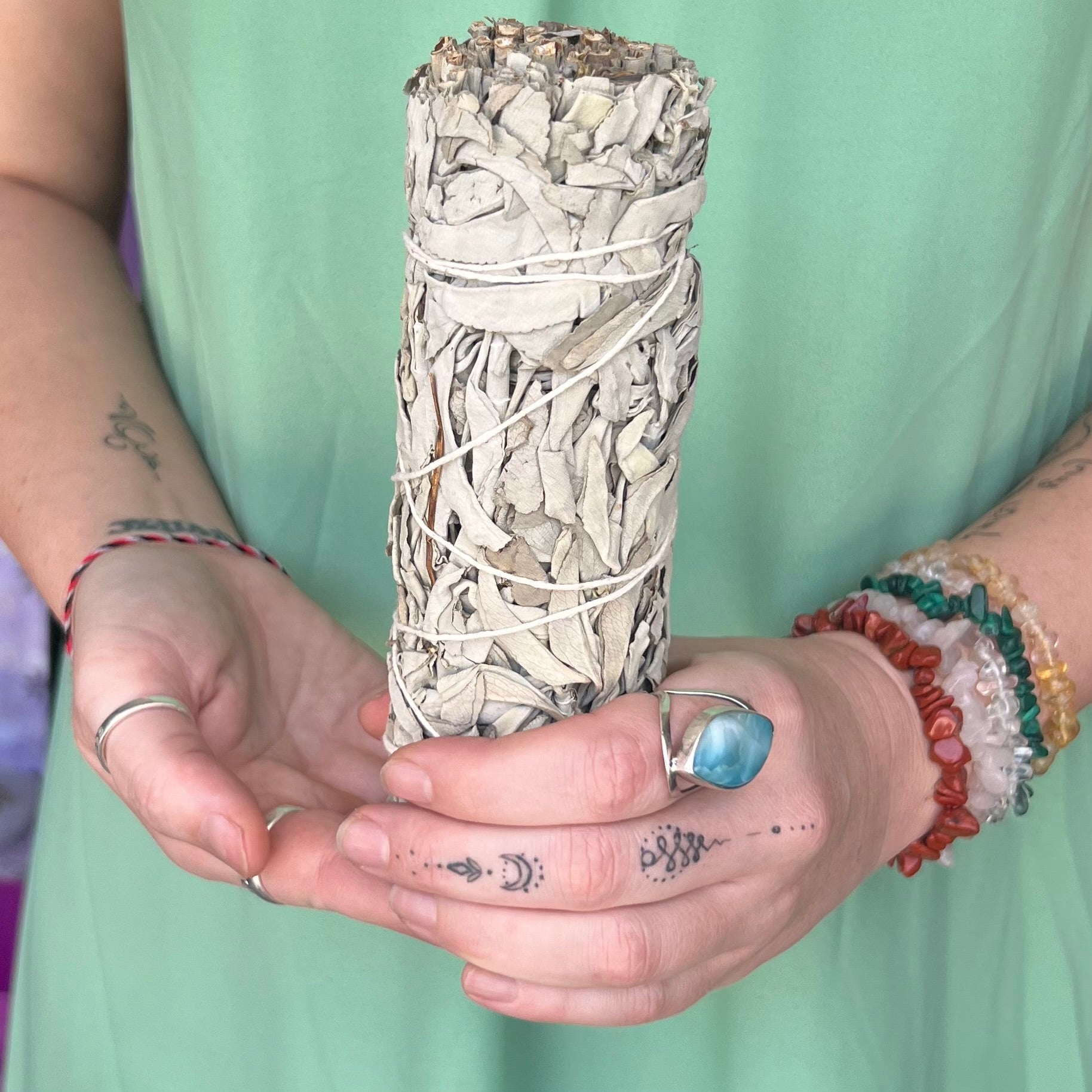 Super Huge ~ White Sage Smudge Stick