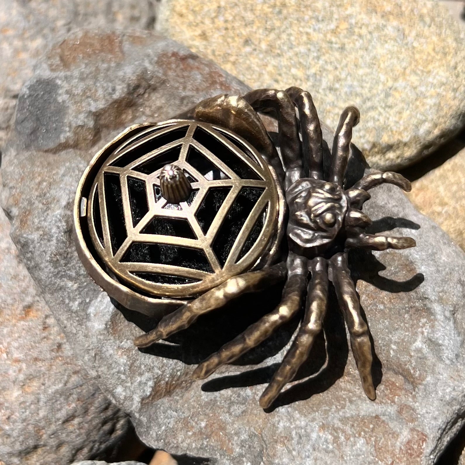 Spider Trinket ~ Incense Holder