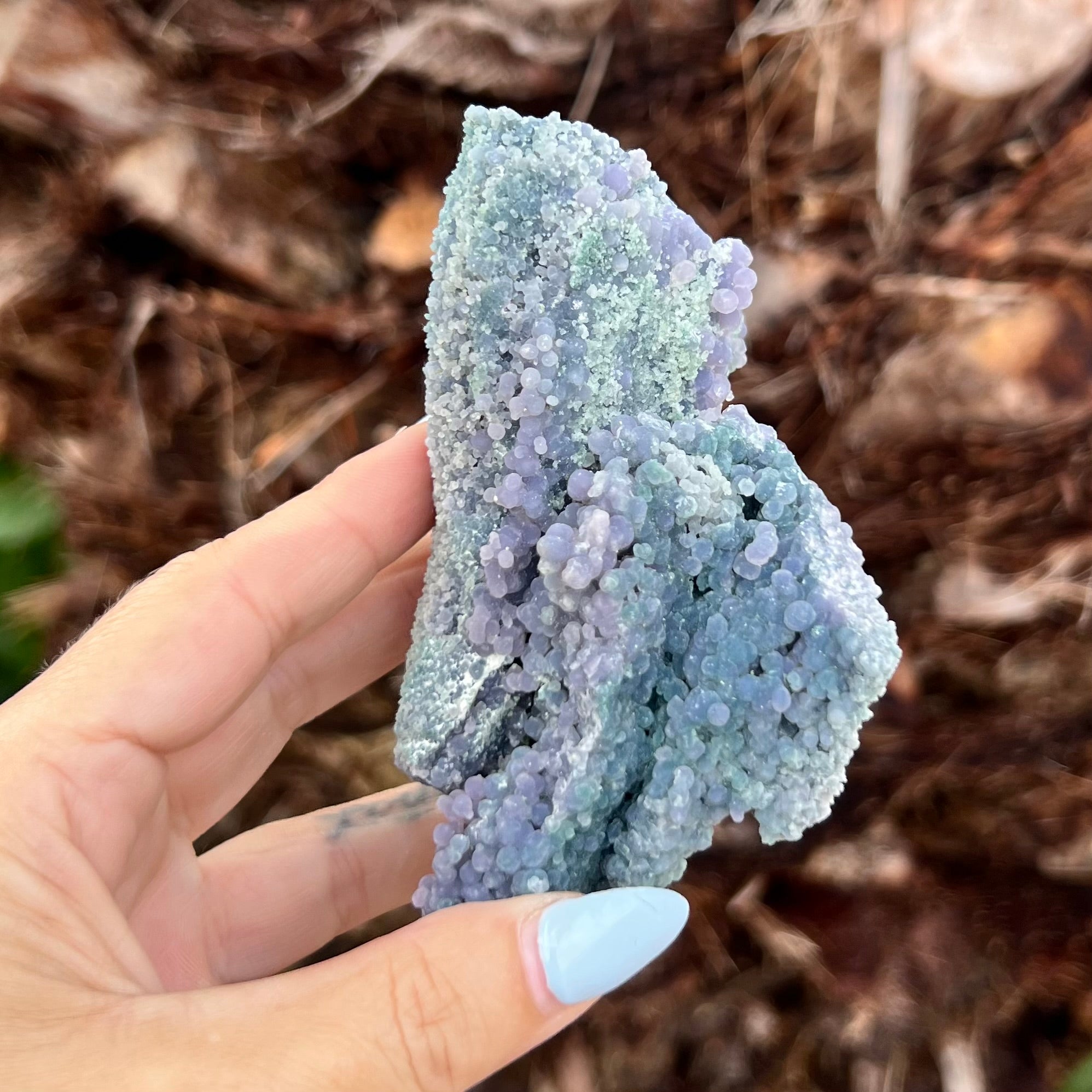 Grape Agate Specimen