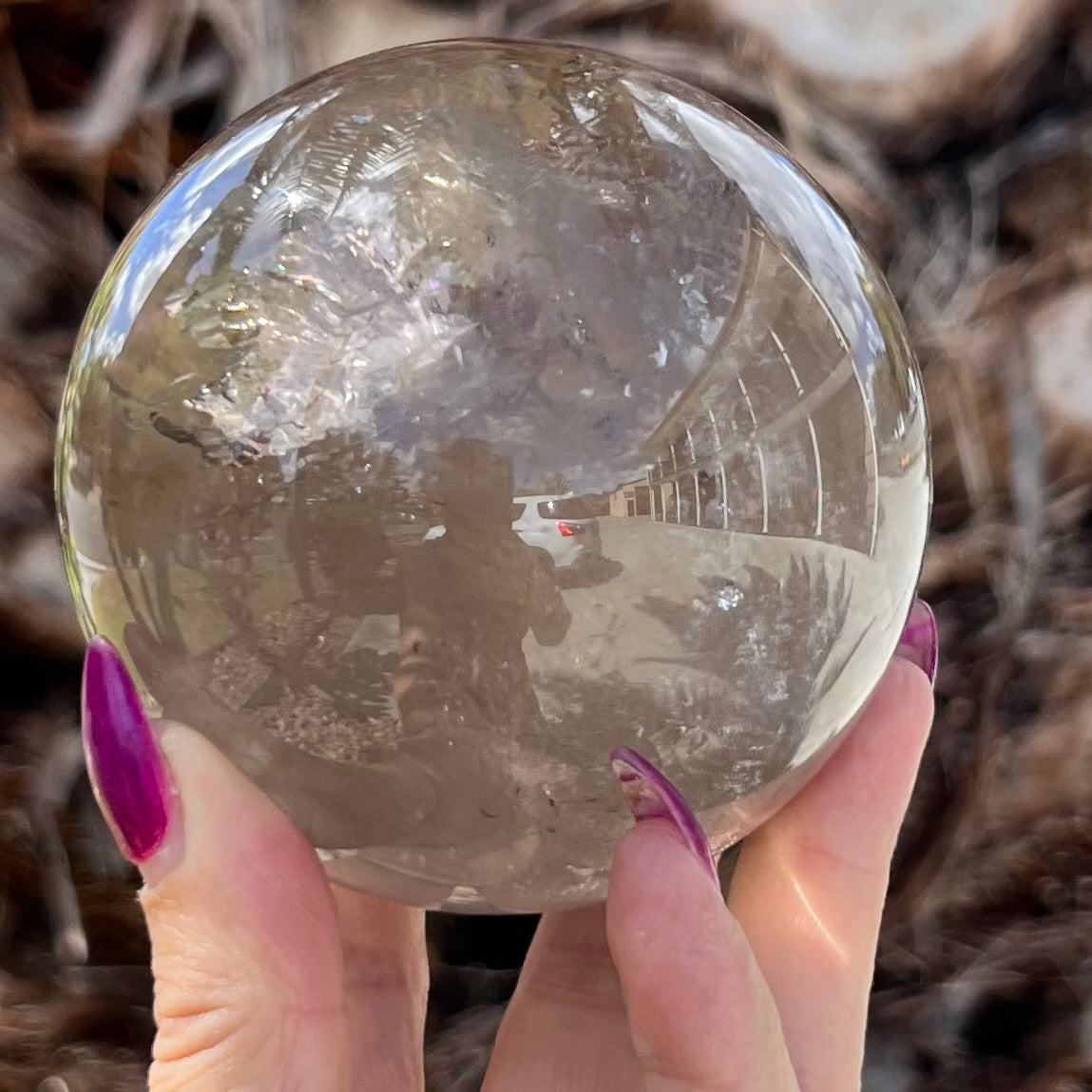 Smoky Quartz Sphere