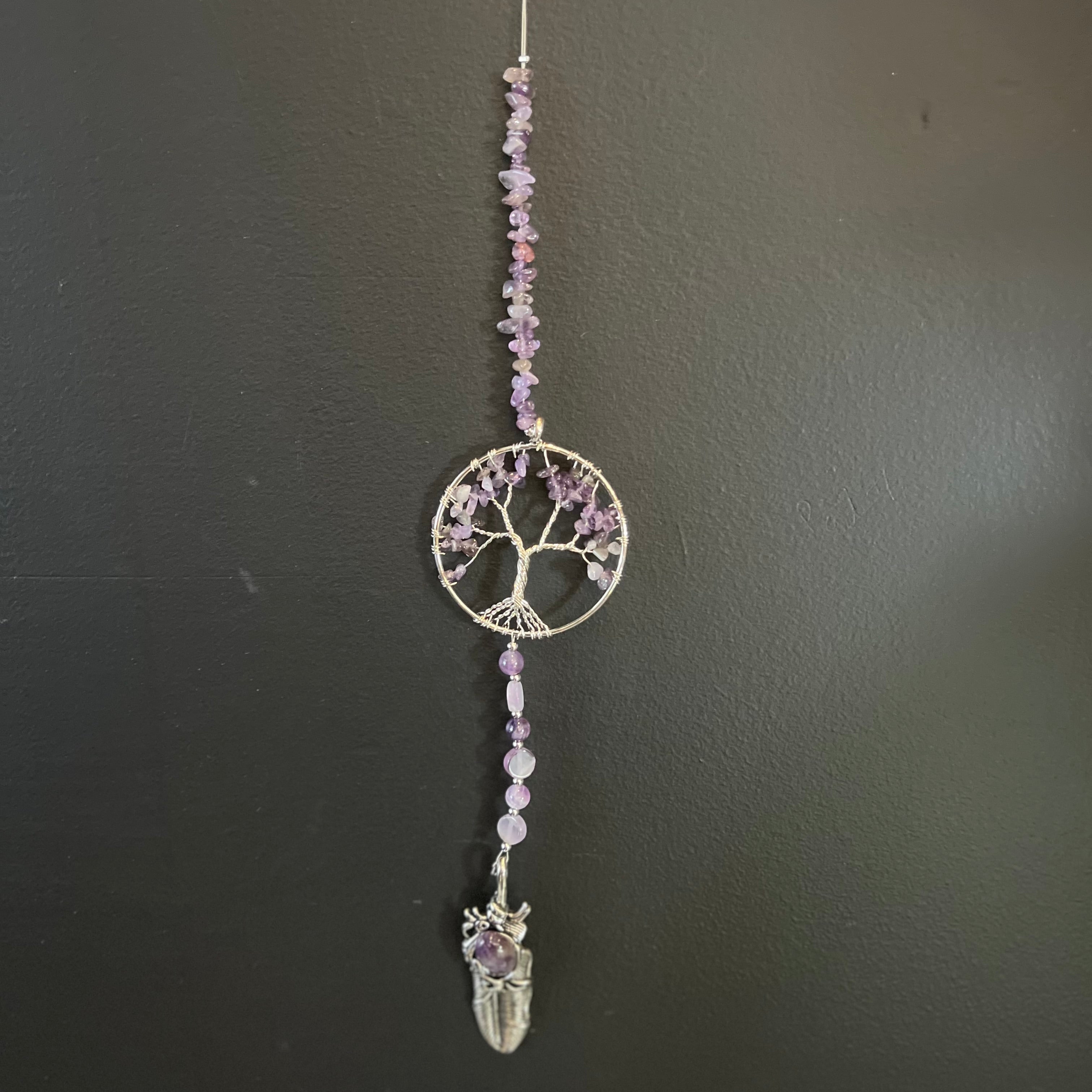 Tree of Life Hanger ~ Amethyst