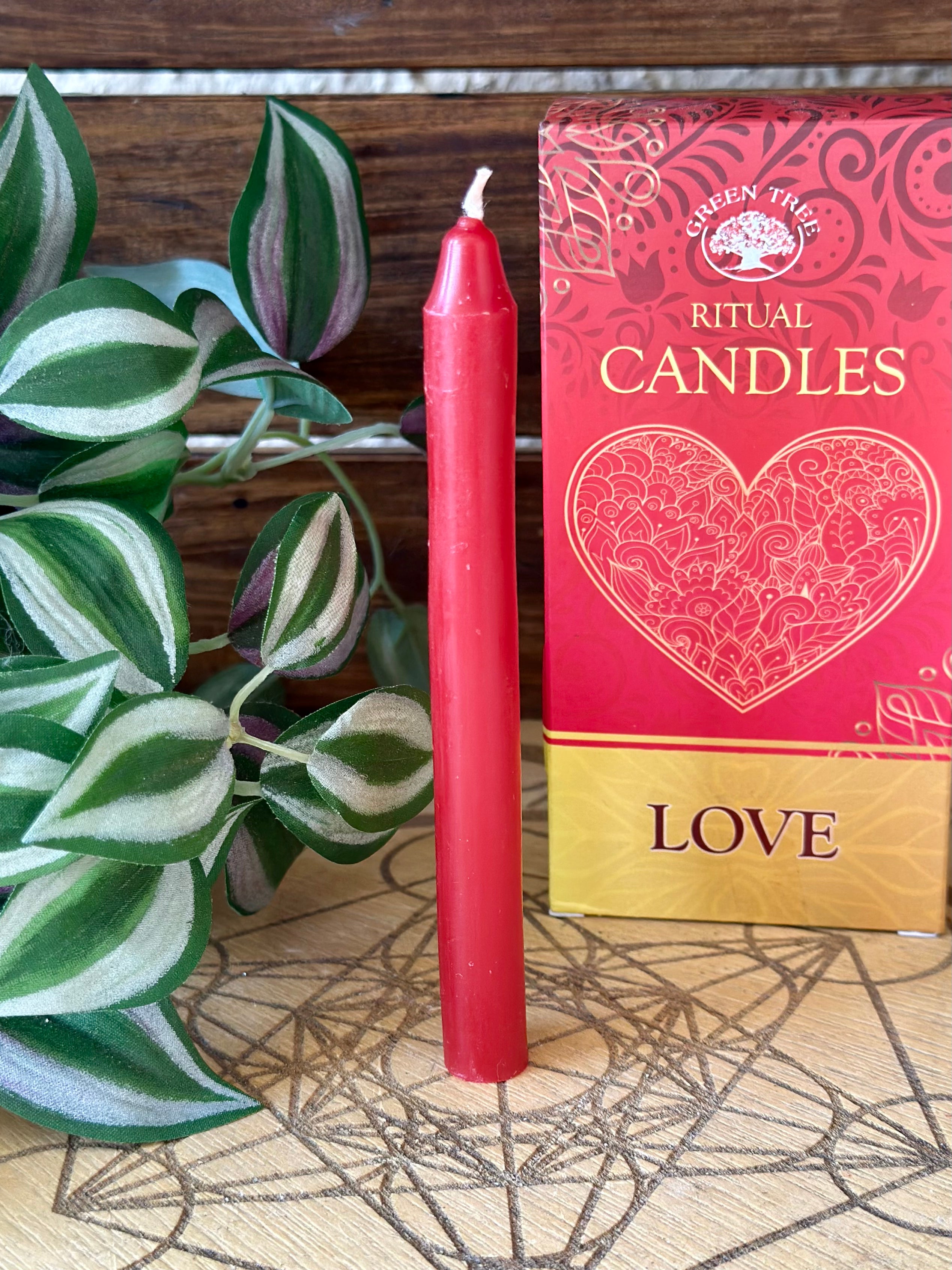 Love Ritual Candles Love - Muse Crystals & Mystical Gifts
