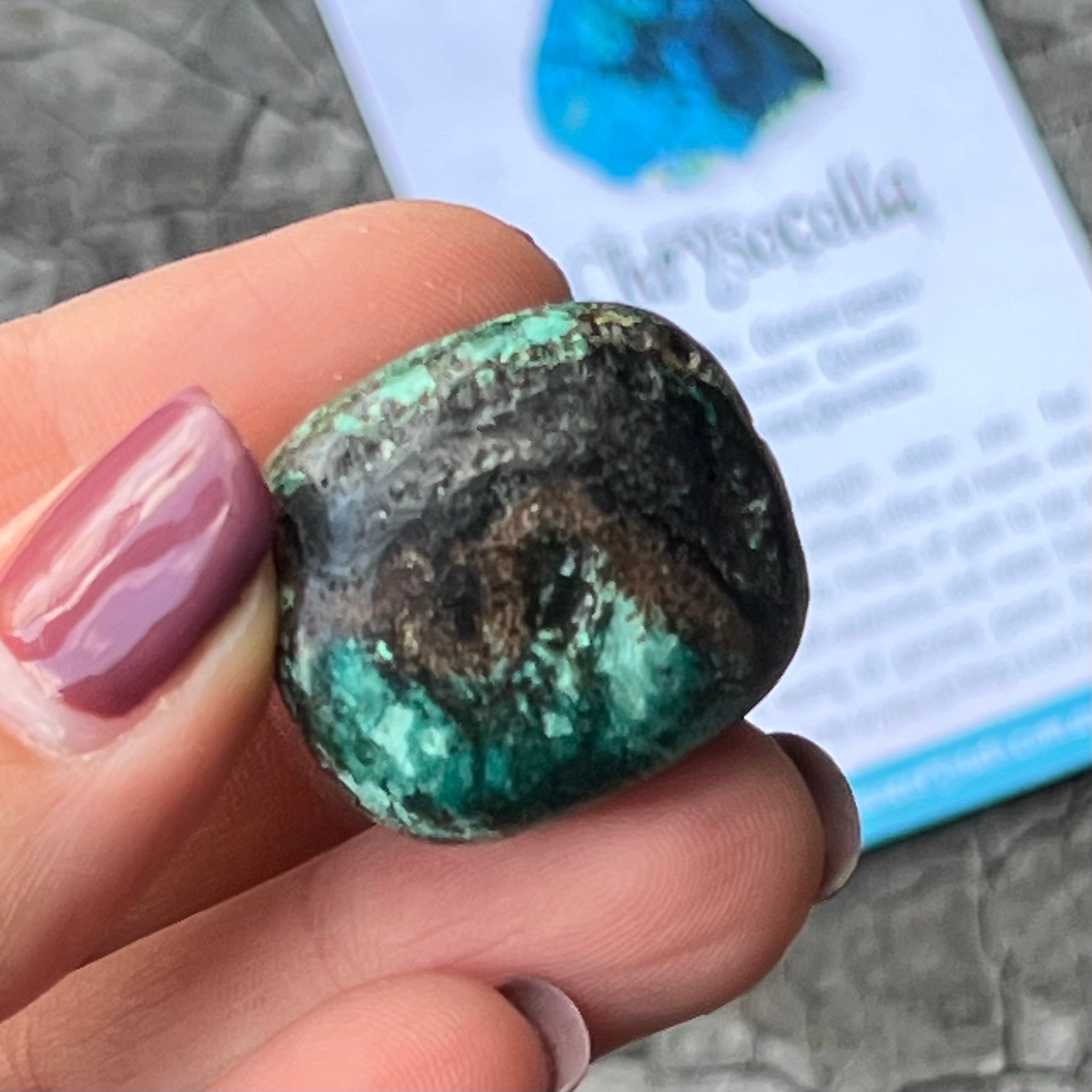 Chrysocolla with Malachite Specimen