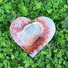 Carnelian Geode Heart