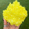 Sulphur Quartz Specimen