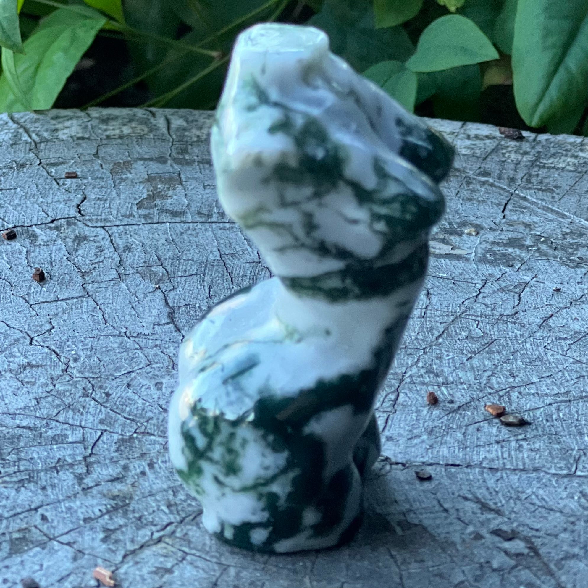 Moss Agate Goddess ~ Mini Lady Body (3)