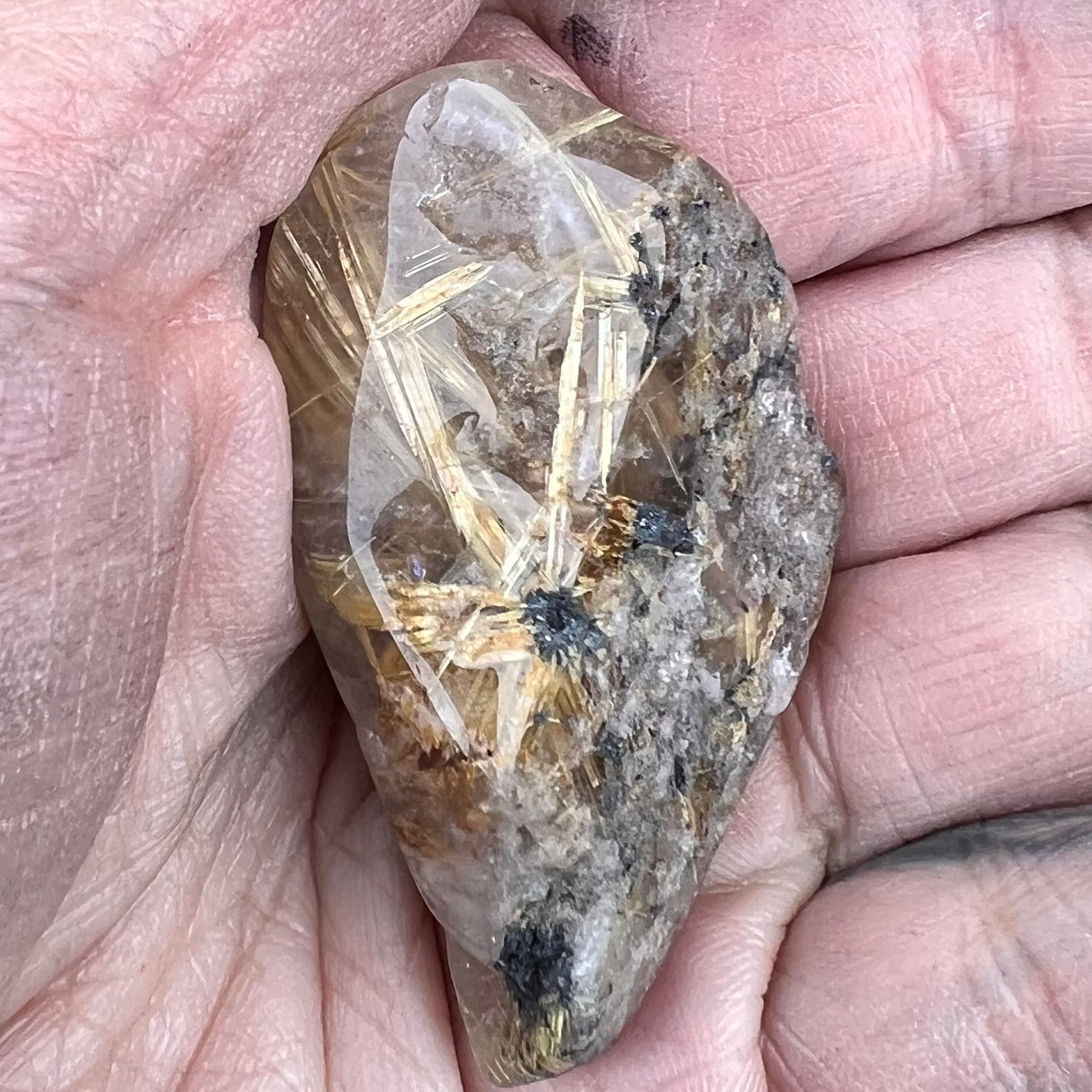 Rutilated Quartz ~ Rare Specialty Crystal